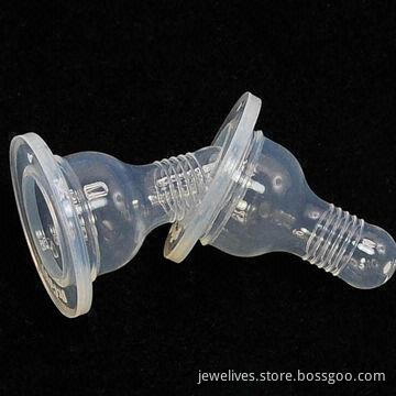 Long silicone baby nipples for 0-6 months baby